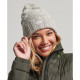 Superdry Γυναικείο σκουφάκι Cable Knit Bobble Beanie